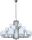 Подвесная люстра Newport 35412+6+3/C chrome без абажуров 35400