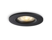 Светильник встраиваемый черный GU5.3 D85*28 Ambrella light TN102451 BK