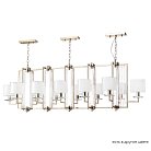 Подвесная люстра Crystal Lux NICOLAS SP12 L1600 GOLD/WHITE