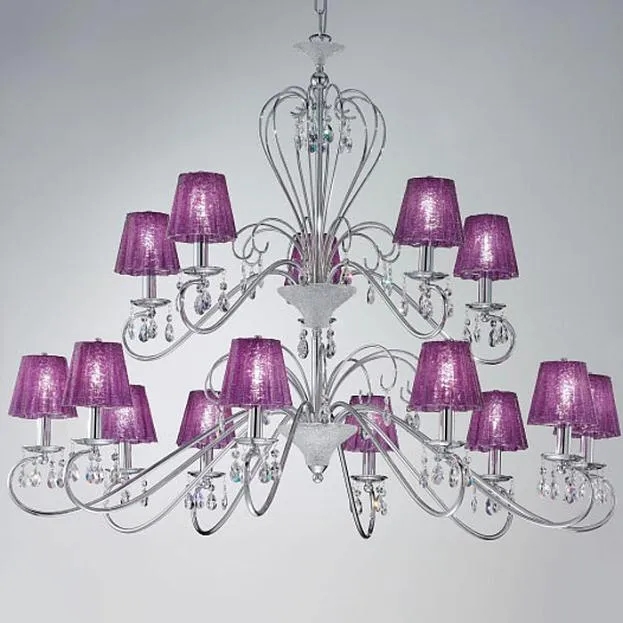 Подвесная люстра Reccagni Angelo 301/10+5 Rossella