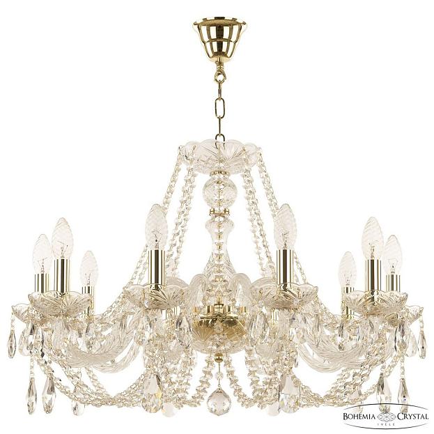 Люстра хрустальная 101/10/240 G Bohemia Ivele Crystal
