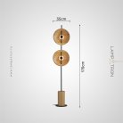 Торшер DELANO WOOD FL Светлое дерево Lampatron delano-wood-fl-lightwood 8971-25386