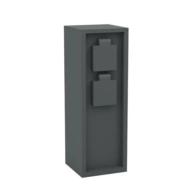 Уличный блок штекерных розеток Eglo 901031 PARK 5 Уличный блок штекерных розеток Eglo 901031 PARK 5