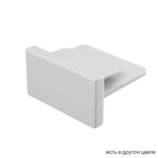 Заглушка для трека однофазного Crystal Lux CLT 0.210 02 WH 1408/011