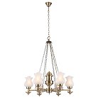 Подвесной светильник Escada Fontana 5085/6 E27*60W Antique Brass Escada 5085/6