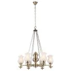 Подвесной светильник Escada Fontana 5085/6 E27*60W Antique Brass Escada 5085/6