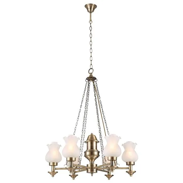 Подвесной светильник Escada Fontana 5085/6 E27*60W Antique Brass Escada 5085/6