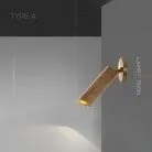 Бра RIMINI Тип A. Светлое дерево. 3000K Lampatron 5457-23832