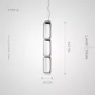 Подвесной светильник QUENTIN Тип A. Размер L Lampatron 8357-22839