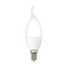 Лампочка светодиодная Volpe LED-CW37-6W/4000K/E14/FR/DIM/SLS OPTIMA DIM