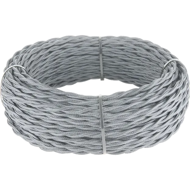 ретро провод Werkel W6452615 Ретро кабель серый a051682