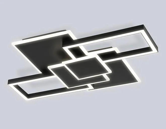 Потолочная люстра 95W 3000K-6400K 705*500*95 (ПДУ ИК) Ambrella light FA1032 ACRYLICA