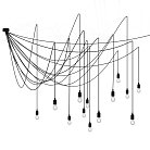 Потолочный светильник Maman Clear bulbs Seletti 07747 TRA
