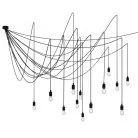 Потолочный светильник Maman Clear bulbs Seletti 07747 TRA