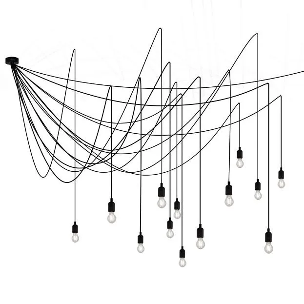 Потолочный светильник Maman Clear bulbs Seletti 07747 TRA Потолочный светильник Maman Clear bulbs Seletti 07747 TRA
