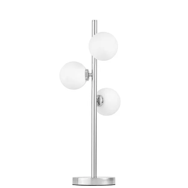 Настольная лампа Lumina Deco LDT 6033-3 CHR Настольная лампа Lumina Deco LDT 6033-3 CHR