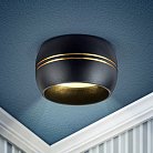 Точечный светильник ЭРА OL13 GX53 BK/GD