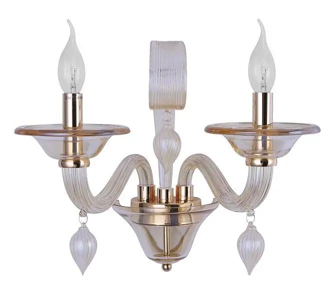 Бра Crystal Lux CAETANO AP2 AMBER 1292/402 Бра Crystal Lux CAETANO AP2 AMBER 1292/402
