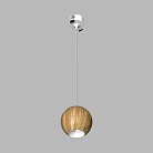 Подвесной (встраиваемый) светодиодный светильник Ledron SPACE R130 Basic Wooden White