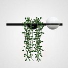 Бра Palma Wall Lamp 1 Шар + 1 Вазон Горизонтальная ImperiumLoft 168494-22