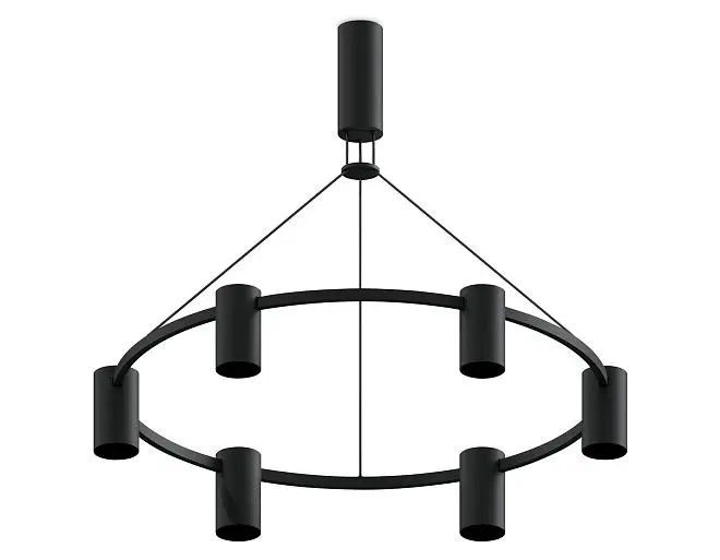Корпус светильника Ambrella light C9022/6 SBK черный песок