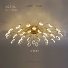 Потолочная люстра GLORIOLE CH Размер XL. 32 LED. Lampatron gloriole-ch-xl 9131-26021