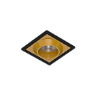 Встраиваемый светодиодный светильник Ledron GIZA SQ Black-Gold