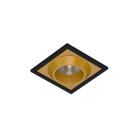 Встраиваемый светодиодный светильник Ledron GIZA SQ Black-Gold