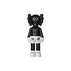 Дизайнерская статуэтка KAWS Mini чёрно-белый LeDron 61A black