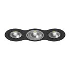Встраиваемый светильник Lightstar i937070907 INTERO 111 Triple ROUND