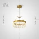 Кольцевые люстры и светильники CAPELLA Lampatron 6385-17160