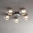 Потолочная люстра VIGERT C 5 плафонов Lampatron 8381-22938