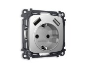 Комплект механизма электрической розетки Ambrella Volt MO409010 QUANT
