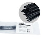 Термоусадочная трубка длина 100 см., коэф. усадки 2:1 Stekker 50271 HST-1575-100BK