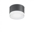 Уличный настенно-потолочный светильник Ideal Lux 168111 URANO PL1 SMALL ANTRACITE