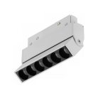 Поворотный магнитный трековый светильник iLEDEX TECHNICAL 4822-003-L120-6W-38DG-4000K-WH VISION48/22