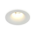 Светильник встраиваемый, 7Вт, D70хH61мм, 24°, 3000К, IP20, Ra>90, белый, блок питания в комплекте Donel DN12001R7W1W DN12