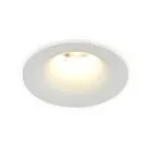 Светильник встраиваемый, 7Вт, D70хH61мм, 24°, 3000К, IP20, Ra>90, белый, блок питания в комплекте Donel DN12001R7W1W DN12