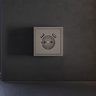 Накладка для розетки с заземлением и защитными шторками, с USB A+A, (капучино) Voltum VLS000914 S70