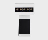 Трековый светильник ITALLINE FOCUS COLD white/black/black (бра)