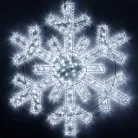 Светодиодная фигура Ardecoled 034260 Снежинка ARD-Snowflake-M11-1250x1200-604Led White