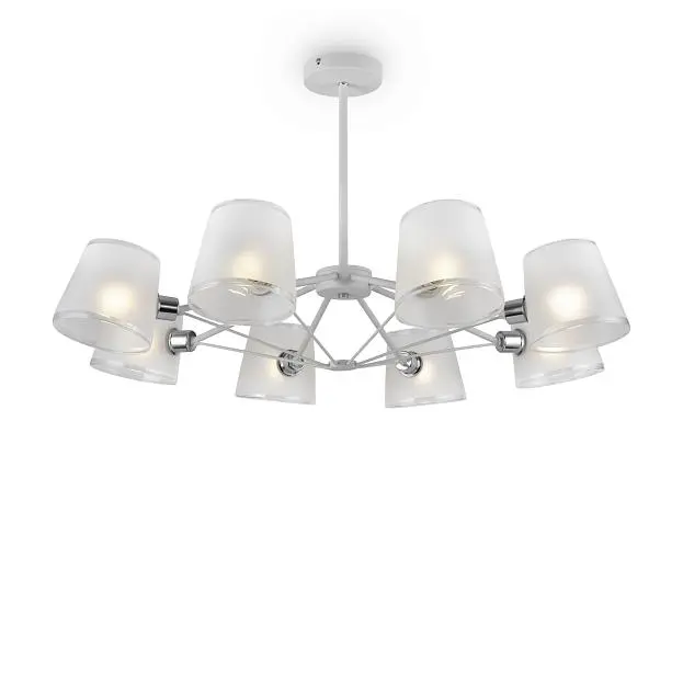 Люстра на штанге Freya FR5108PL-08CH Gino