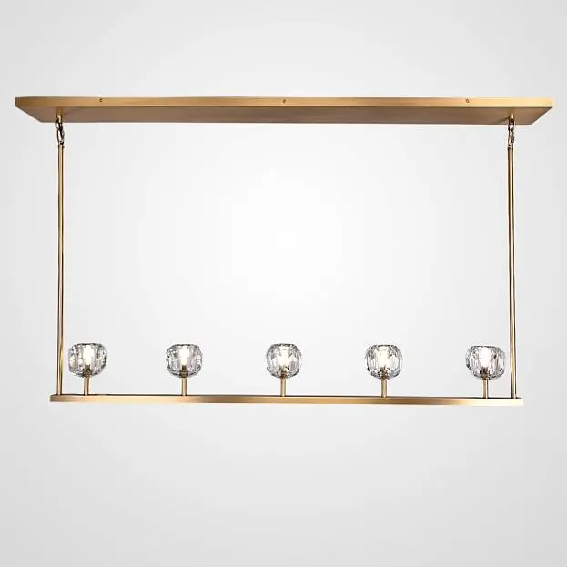 Люстра Rh Boule De Cristal Linear Chandelier 5 Bronze 240204-22 ImperiumLoft Люстра Rh Boule De Cristal Linear Chandelier 5 Bronze 240204-22 ImperiumLoft