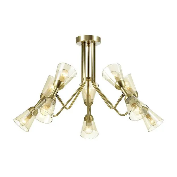 Люстра на штанге IVO D74 ImperiumLoft 229077-26 IVO01