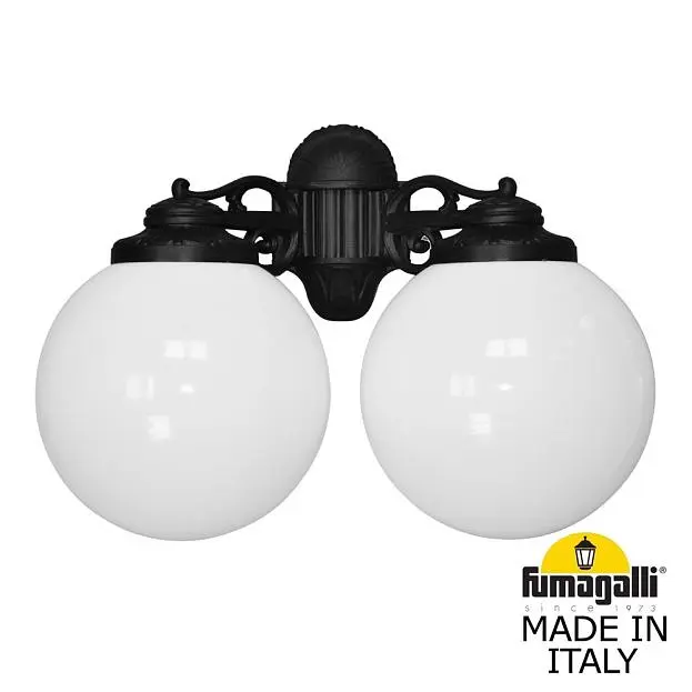 Уличный настенный светильник FUMAGALLI G30.141.000.AYF1RDN PORPORA/G300 GLOBE 300 Уличный настенный светильник FUMAGALLI G30.141.000.AYF1RDN PORPORA/G300 GLOBE 300