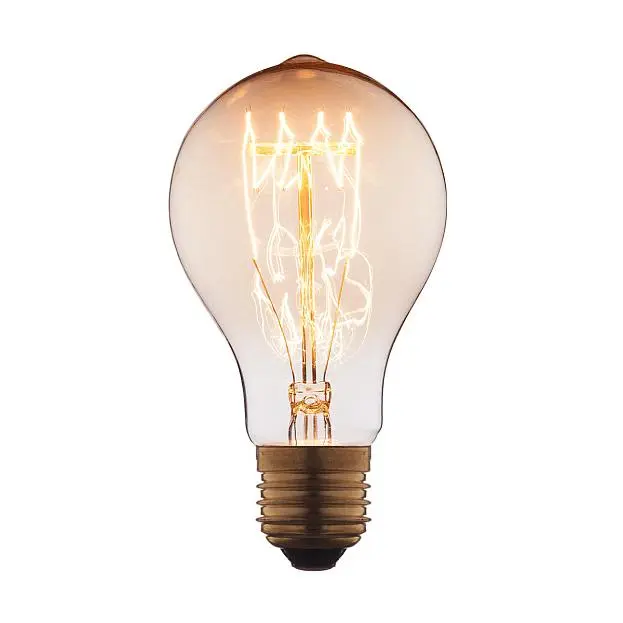 Лампа накаливания Loft It 1003-SC E27 40W груша прозрачная Edison Bulb Лампа накаливания Loft It 1003-SC E27 40W груша прозрачная Edison Bulb