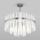 Потолочная люстра Bogate's 367/9 Smart никель Hollis a058716