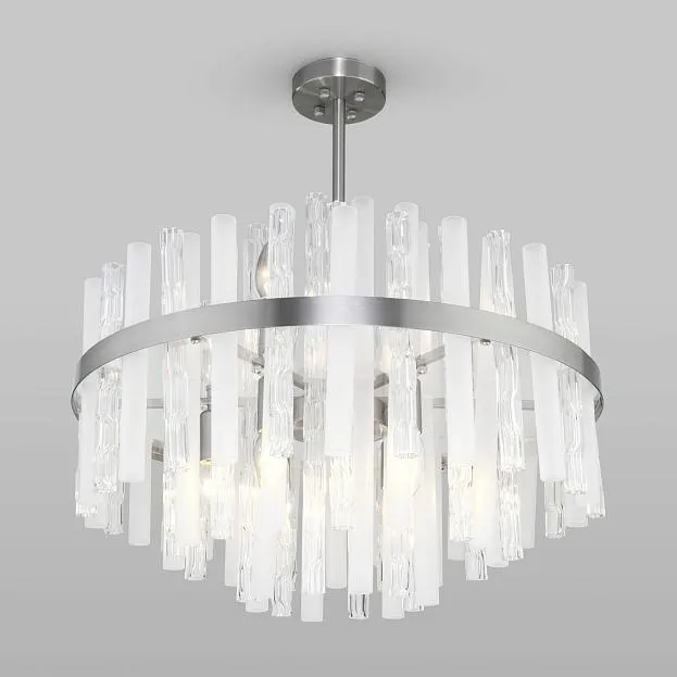 Потолочная люстра Bogate's 367/9 Smart никель Hollis a058716 Потолочная люстра Bogate's 367/9 Smart никель Hollis a058716