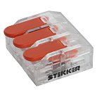 Универсальная компактная клемма 3-проводная STEKKER 39864 LD221-613