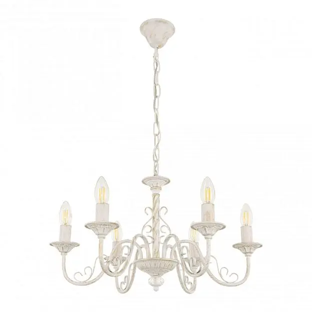 Люстра Arte Milano 342620/6 WT+G AM342620 Люстра Arte Milano 342620/6 WT+G AM342620